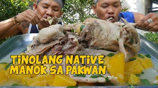 TINOLANG NATIVE NA MANOK SA PAKWAN [upl. by Eelyek]