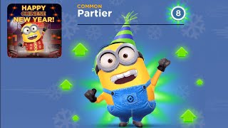 Minion rush Partier costume level 8 MINIONS ipad gameplay walkthrough android ios [upl. by Iba]