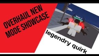 NEW CODES  project hero NEW OVERHAUL mode showcase  overhaul buff [upl. by Nations400]