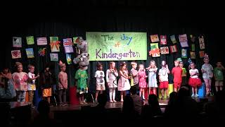 Kindergarten End of Year Program 51018 [upl. by Friedberg]