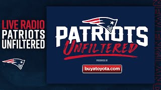 LIVE Patriots Unfiltered 86 Preseason Preview Training Camp Positional Battles Update [upl. by Haskell]