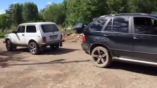 Niva vs x5 [upl. by Bilat]