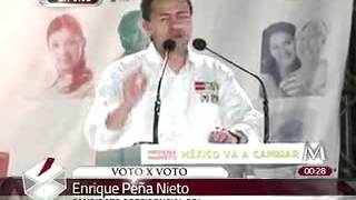 Inicia Peña Nieto campaña con 5 compromiso firma 3 ante notario público [upl. by Erdnaxela547]