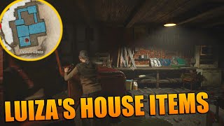 Resident Evil 8 Village Luizas House All Missable Items  How To Clear Luizas House RE8 [upl. by Reilamag]