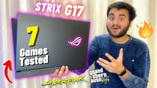 Asus ROG STRIX G17 Gaming Review  7 Games TESTED🔥 Ryzen 7 4800H  GTX 1650 ⚡️ [upl. by Sekoorb]