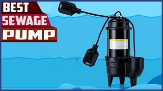 Best Sewage Pump  You Can Buy [upl. by Osborne]