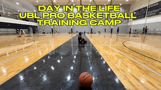 My Pro Basketball Training Camp Day 1 amp 2 UBL  My Journey Ep2 basketball life vlog [upl. by Atselec]