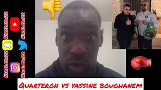 PATRICE QUARTERON INSULTE VIOLAMENT YASSINE BOUGHANEM [upl. by Anrahs]