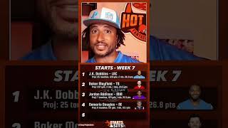 Super Demario Douglass  Top 5 Starts amp Sits fantasyfootball newenglandpatriots demariodouglas [upl. by Ingaberg340]