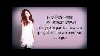 Hebe Tien 田馥甄 【你就不要想起我】歌詞版 LYRICS CHINESE  PINYIN [upl. by Aina]