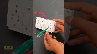 How to check neutral with tester diy electrical tester ytshort electricity short diylrojects [upl. by Kulsrud]