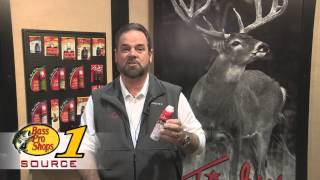 2014 SHOT Show Tinks Hot Shot 69 DoeInRut Deer Attractant Spray [upl. by Dumanian784]