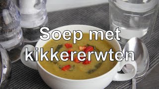 Soep met kikkererwten recept [upl. by Ioves]