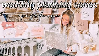 WEDDING PLANNING SERIES EPISODE 1 looking at a venue shopping for bridesmaid boxes amp MORE 🌿💍✨ [upl. by Cohe]