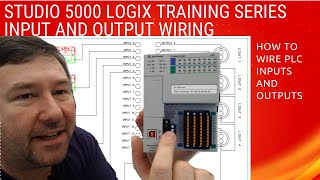 Wiring Allen Bradley Compactlogix Sinking Inputs and Sourcing Outputs [upl. by Anner55]