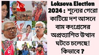 Loksova Election 2024  বাংলায় দশ আসনে অপ্রত্যাশিত ফল বাম কংগ্রেসের জিতবে কটিBanglarJanarob [upl. by Salohci]