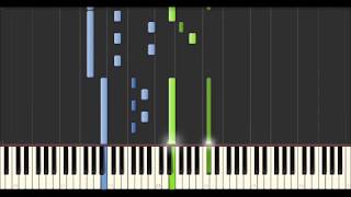 Yann Tiersen  Tempelhof Synthesia Tutorial [upl. by Timmons]