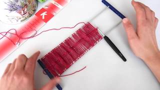 Crochet Hairpin Lace Easy Tutorial [upl. by Zeiler774]