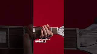 Rumble  Link Wray guitarlessons [upl. by Sevein]