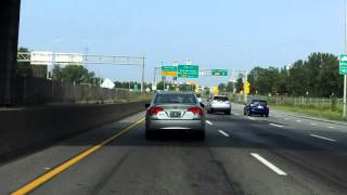 Louis Hippolyte Lafontaine BridgeTunnel northbound ALTERNATE TAKE [upl. by Yevette426]