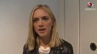 Emily Wickersham NCIS Interview at MCM Comic Con London May 2015 [upl. by Rheinlander388]