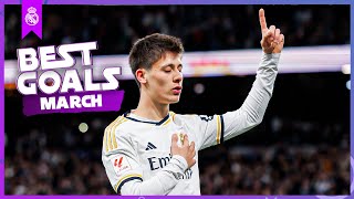 REAL MADRID  BEST GOALS MARCH 2024 [upl. by Roxi]