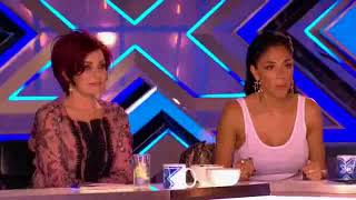 Motherdaughter duo Descendance sing Return of the Mack on X Factor Audition [upl. by Einwat226]