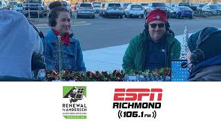 ESPN Richmond  Holiday Cheer amp Gear with Renewal by Andersen of Central Virginia [upl. by Syla685]