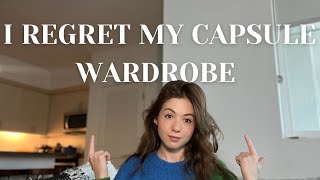 Does Building a Capsule Wardrobe REALLY Save You Money [upl. by Eedak]