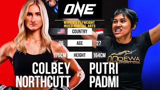 Colbey Northcutt vs Putri Padmi  Full Fight Replay [upl. by Aner712]