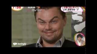 Leonardo DiCaprios Jack Nicholson Impression  Boringlycom [upl. by Gnek]