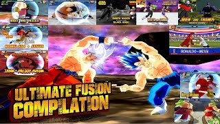 Dragon Ball ULTIMATE BEST FUSION Compilation  BEST DBZ FUSIONS EVER  DBZ Tenkaichi 3 MOD [upl. by Gardie]