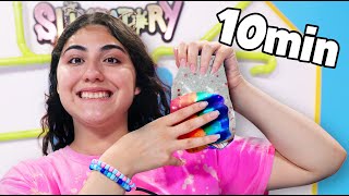 MAKE THIS SLIME PRETTY 10 SEC vs 10 MIN vs 1 HOUR  Slimeatory 694 [upl. by Granger]