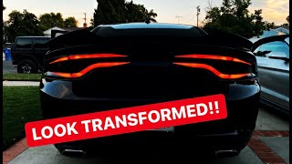 Installing Taillight Tint to Charger [upl. by Yarled]