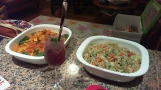 Recipe Club  Pumpkin Spinach amp Tofu Curry  Curried Cabbage Stirfry  Boysenberry NiceCream [upl. by Bunny]