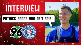 quotWollen einen guten Abschluss habenquot 💬  Patrick Erras vor dem Auswärtsspiel bei Hannover 96 [upl. by Dudden640]