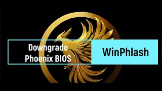 How to downgrade Phoenix BIOS with WinPhlash [upl. by Burnie]