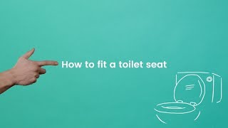 soakcom  How to fit a toilet seat [upl. by Asiilanna]