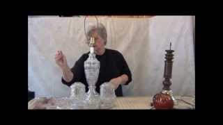 HOW TO MAKE AN ELEGANT CANDLE HOLDER USING A RECYCLED LAMP [upl. by Yazbak]