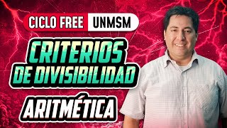 ARITMÉTICA  Criterios de divisibilidad Ciclo FREE [upl. by Aztilem]