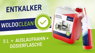 Anwendung Entkalker für Kaffeevollautomaten amp Kaffeemaschine 5 liter Kanister mit Flasche [upl. by Akemed]