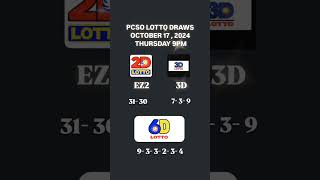 OCTOBER 172024 THURSDAY result lottoland highlights superlotto [upl. by Luaped737]