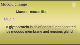 Hyaline and Mucoid change reversible cell injury morpholoypart2 [upl. by Edgerton198]