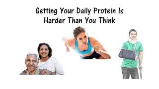 Are You Getting Enough of the quotRightquot Protein [upl. by Eirak]