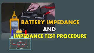 BATTERY IMPEDANCE TESTTESTING OF BATTERY IMPEDANCE [upl. by Ezaria]