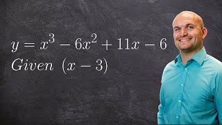 How to Find Remaining Factors When Given One Factor Synthetic Division [upl. by Gass589]