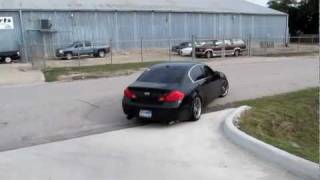 2007 G35S Sedan Ark Grip True Dual Exhaust Takeoff [upl. by Ching]