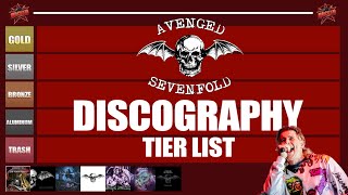 Avenged Sevenfold Discography  Tier List [upl. by Oecile640]