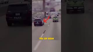 Cop Tailgates Anxious Driver dashcam police road [upl. by Ayr]