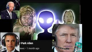 Presidents React to Trailer Park Alien Music Video [upl. by Iaw]